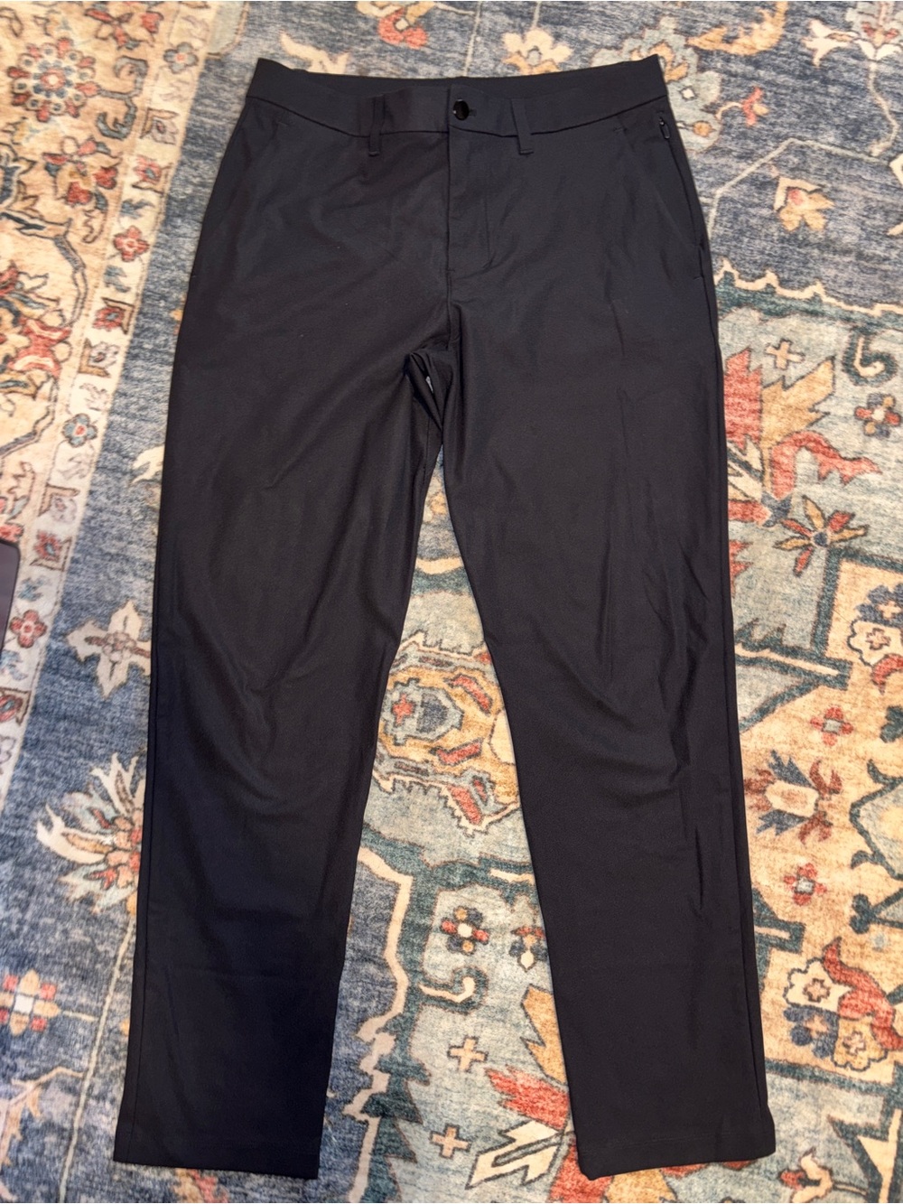 lululemon athletica Men's Black Chinos